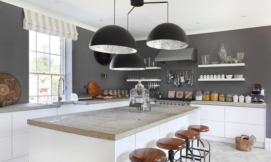 50 Gorgeous Gray Kitchens That Usher in Trendy Refinement