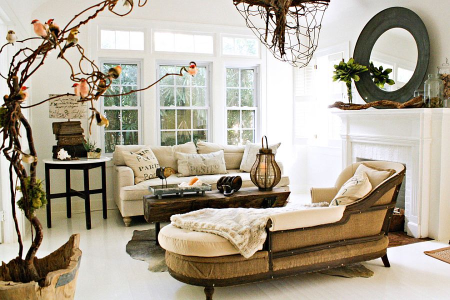 shabby sheek living room ideas