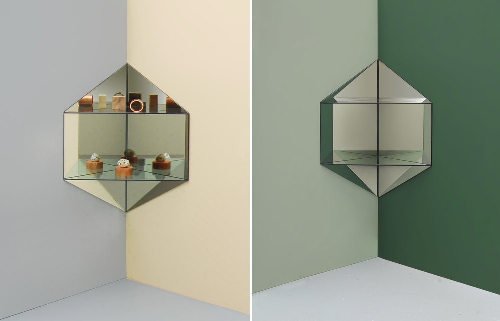 Hex mirrors from L&G Studio