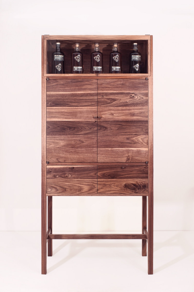 Highland Park drinks cabinet