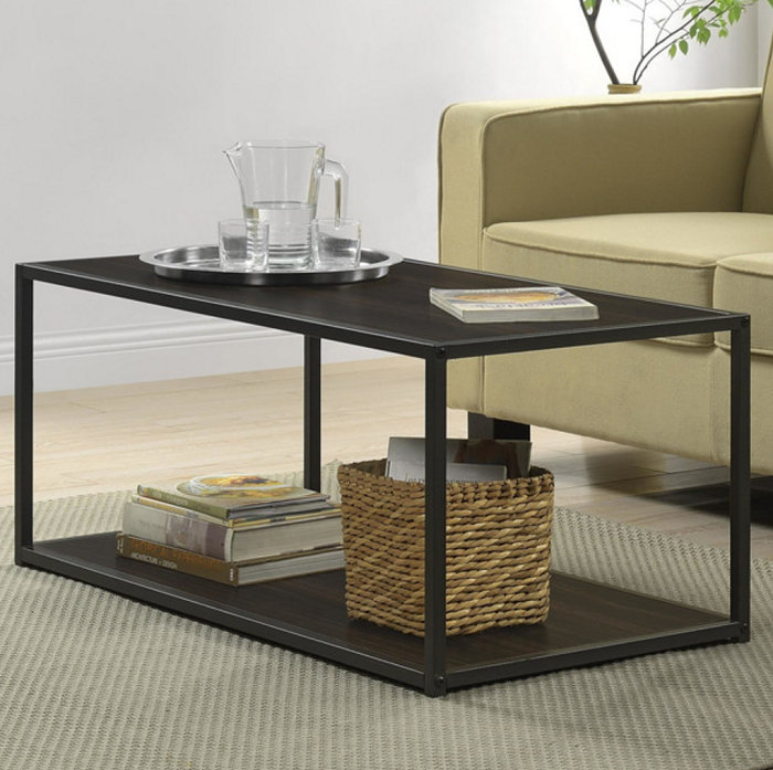 Industrial coffee table