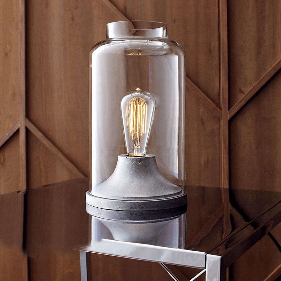 Industrial table lamp from CB2