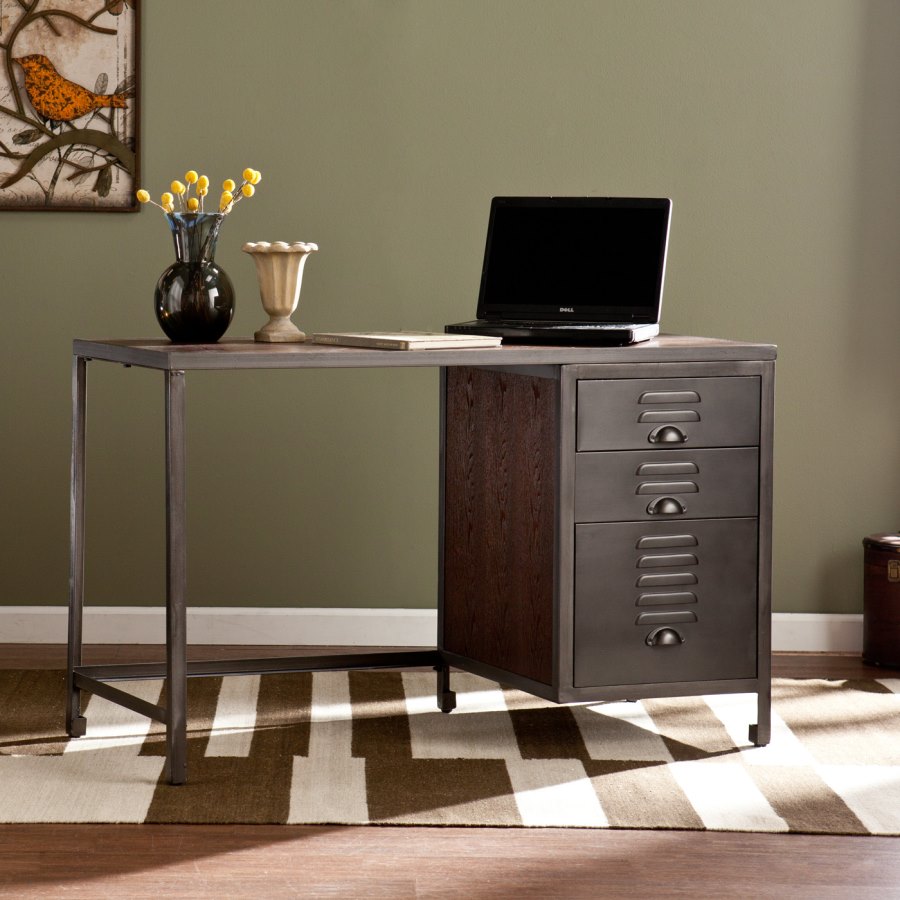 Industrial writing desk