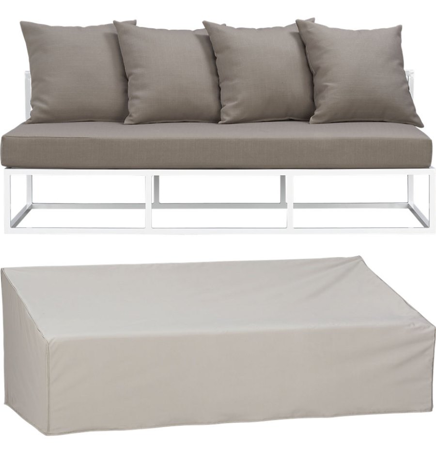 Loveseat cover from CB2