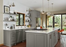 Open-shelves-coupled-with-lovely-gray-cabinets-in-the-transitional-kitchen-217x155