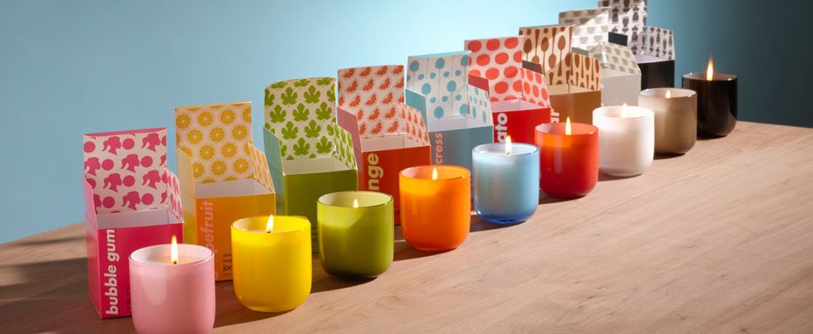 Pop candles from Jonathan Adler