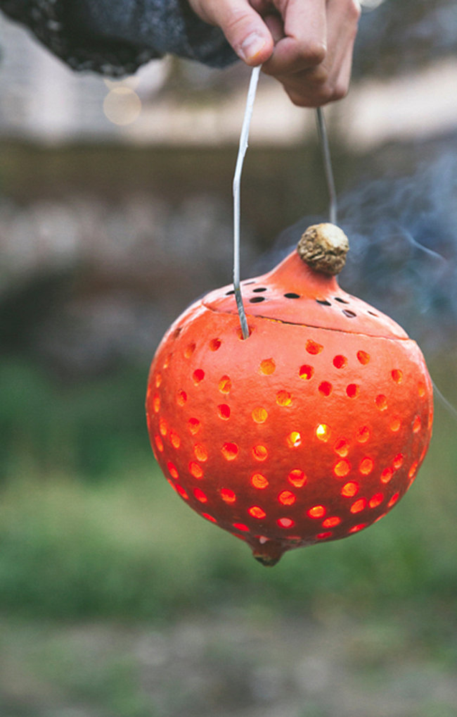 Pumpkin lantern from A Subtle Revelry