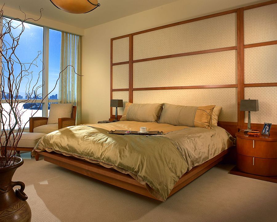 Relaxing modern bedroom with Zen-inspired simplicity [Design: Causa Design Group]