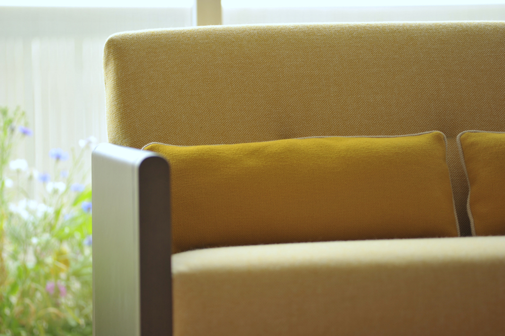 Resident Sofa upholstered in Hallingdal Kvadrat