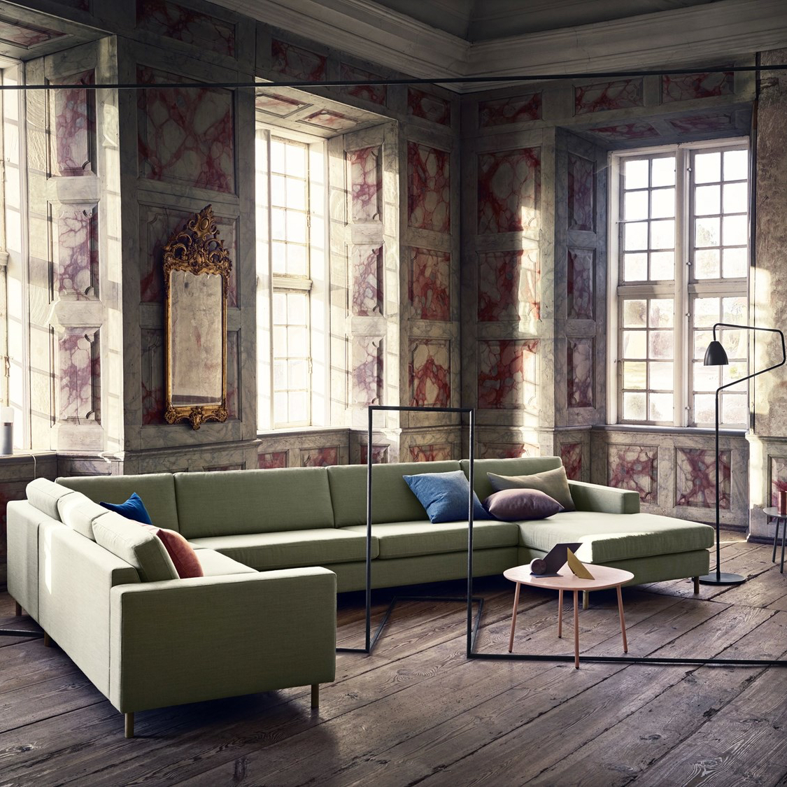 Scandinavia corner sofa