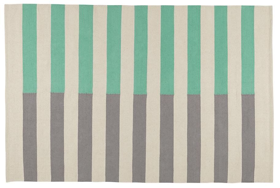 Striped rug from The Land of Nod