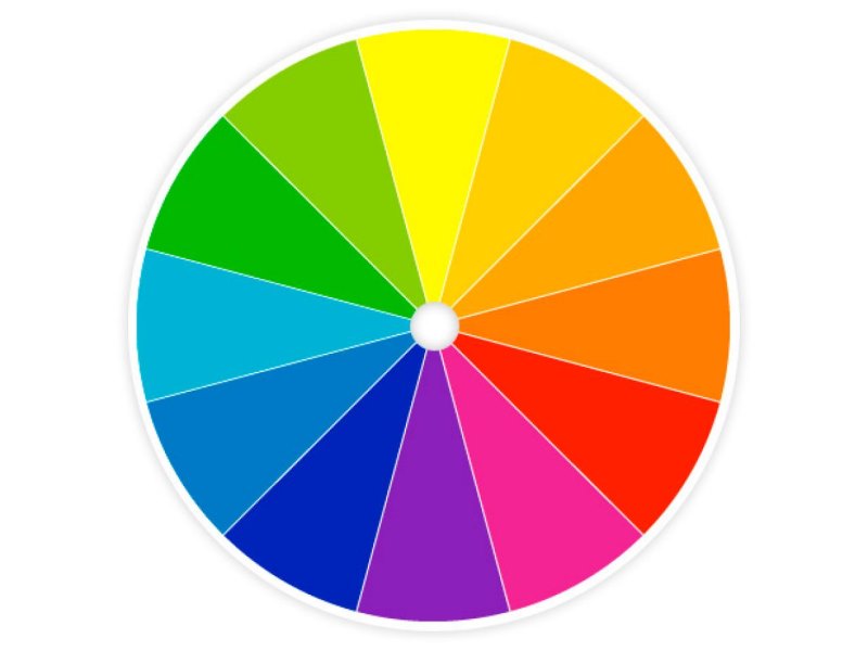 Use the color wheel as a source of inspiration