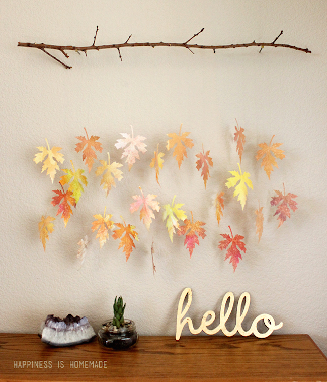 8 Creative DIY Project Ideas for Using Fall Leaves as 