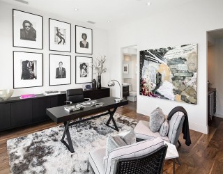 30 Black and White Home Offices That Leave You Spellbound