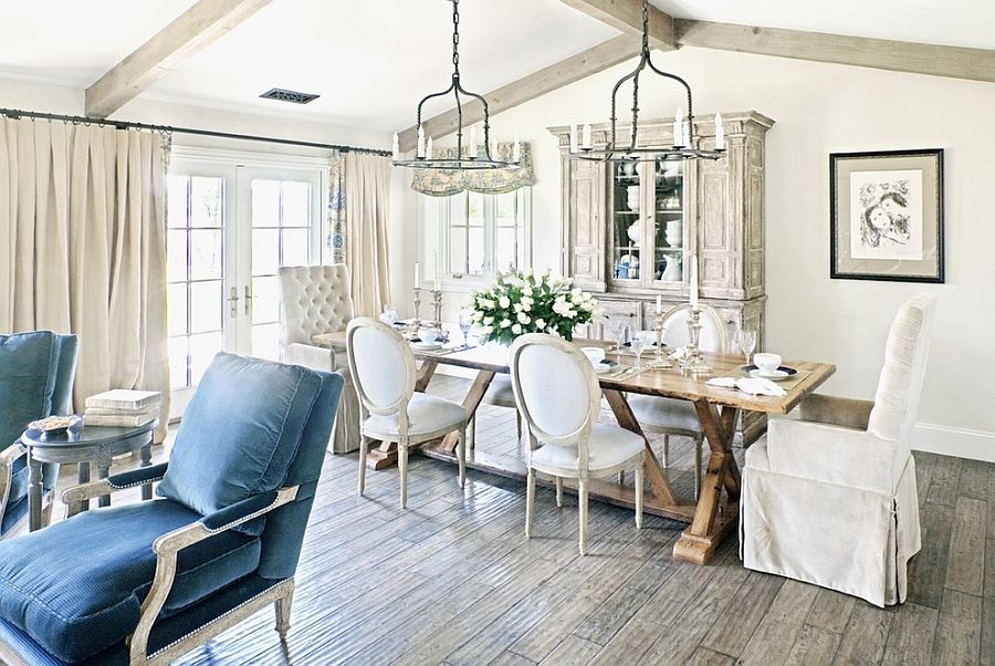 Shabby Chic Dining Rooms, Country Chic Dining Room Chairs