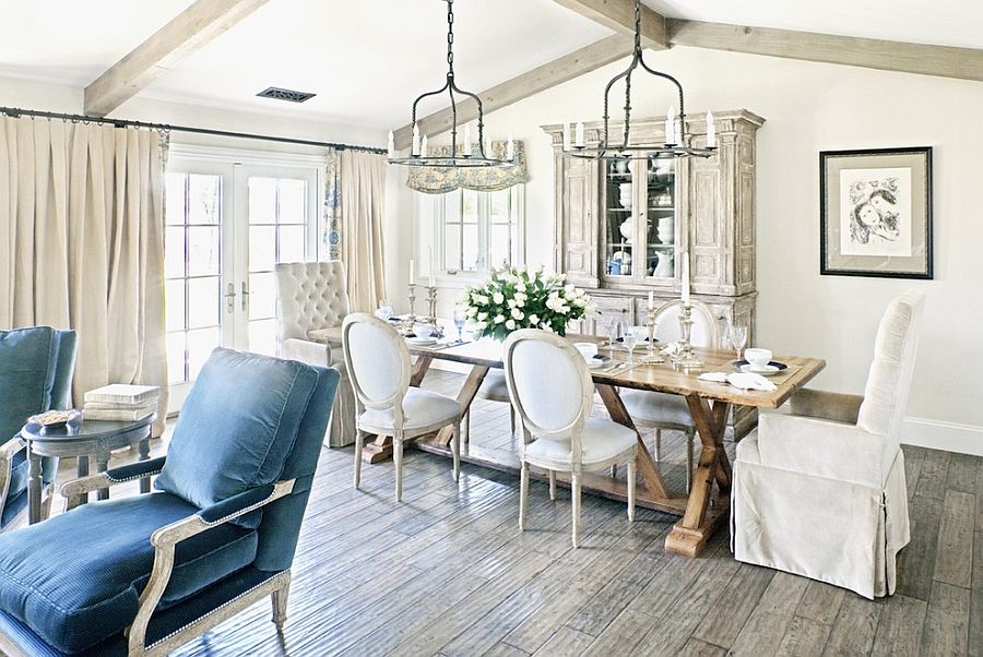 13 Shabby Chic Dining Room Ideas - Town & Country Living