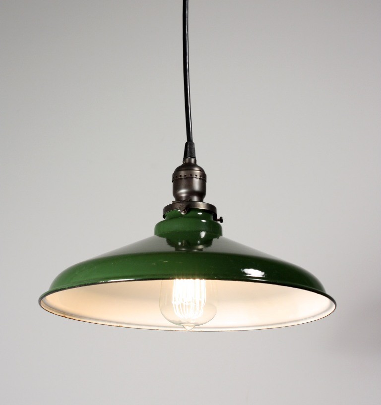 Antique industrial pendant lamp