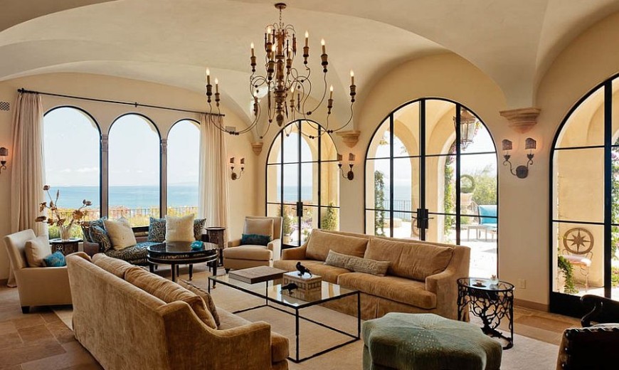 Luxurious Tuscan Style Malibu Villa By Paul Brant Williger
