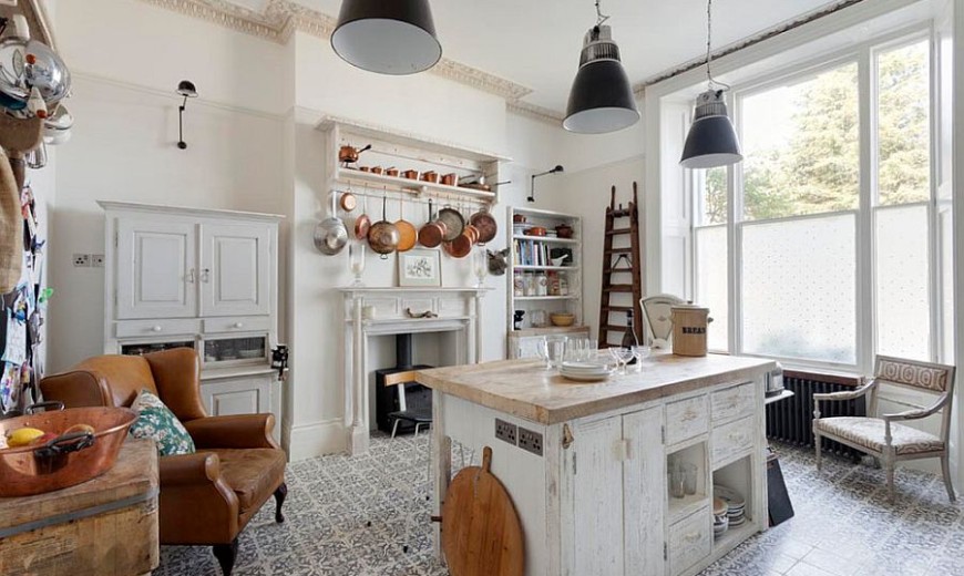 50 Fabulous Shabby Chic Kitchens That Bowl You Over!
