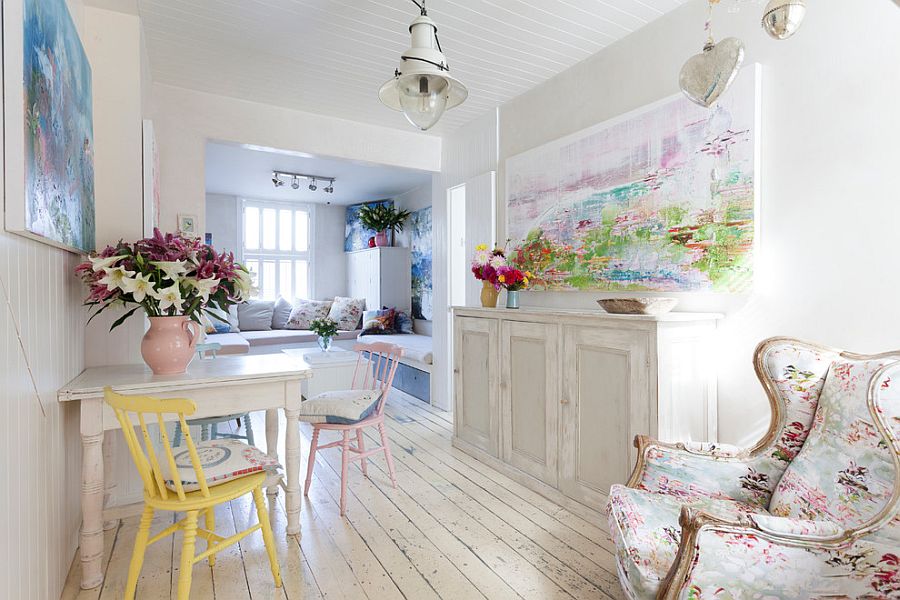 Blend in Scandinavian simplicity with shabby chic allure [Photography: Chris Snook]