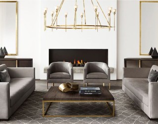 New Brass Furniture and Decor from RH Modern