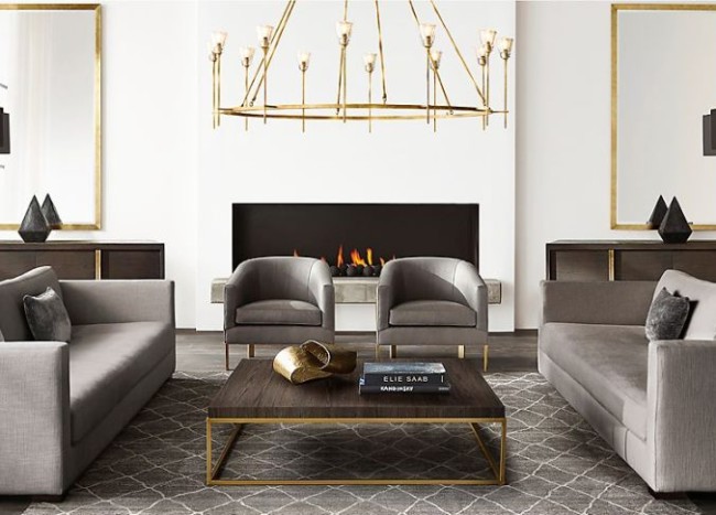 New Brass Furniture and Decor from RH Modern | Decoist