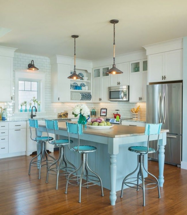 18 Brilliant Kitchen Bar Stools That Add a Serious Pop of Color Decoist