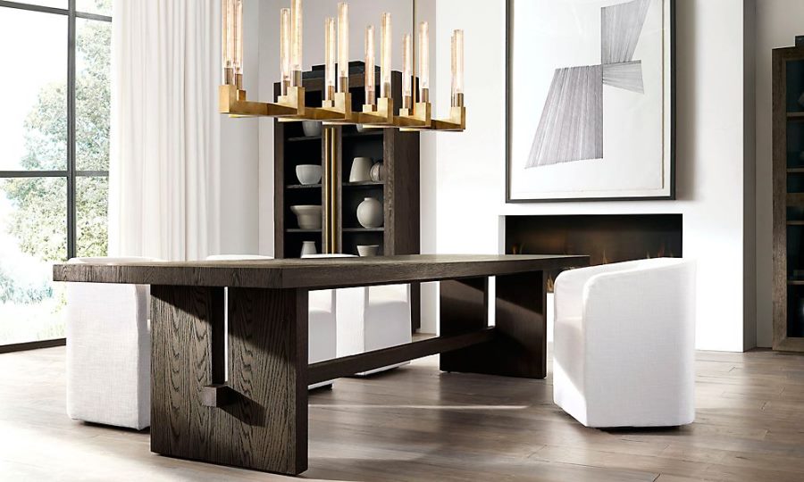 New Brass Furniture and Decor  from RH  Modern 