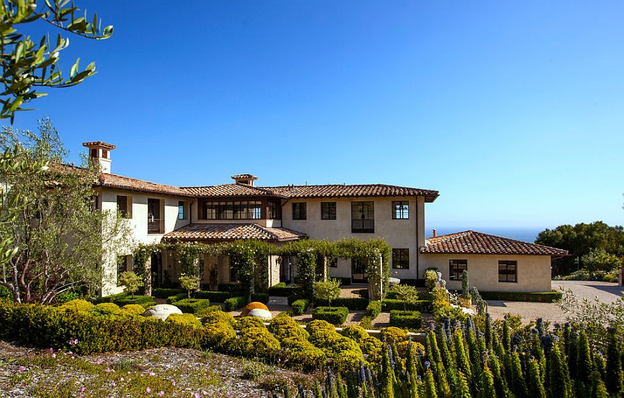 Charming residence of private residence in Malibu with Mediterranean exterior