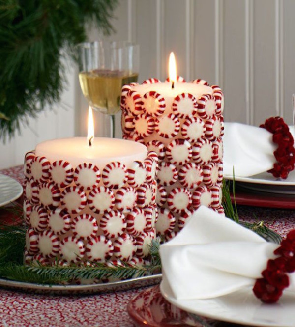 17 Easy DIY Christmas Candle Holders Holiday Candle Holder Ideas