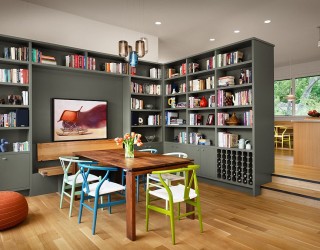 Bibliophile Nirvana: 25 Dining Rooms That Serve Up a Good Read