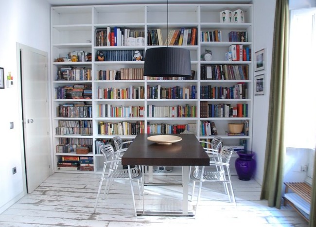 25 Dining Rooms and Library Combinations, Ideas, Inspirations