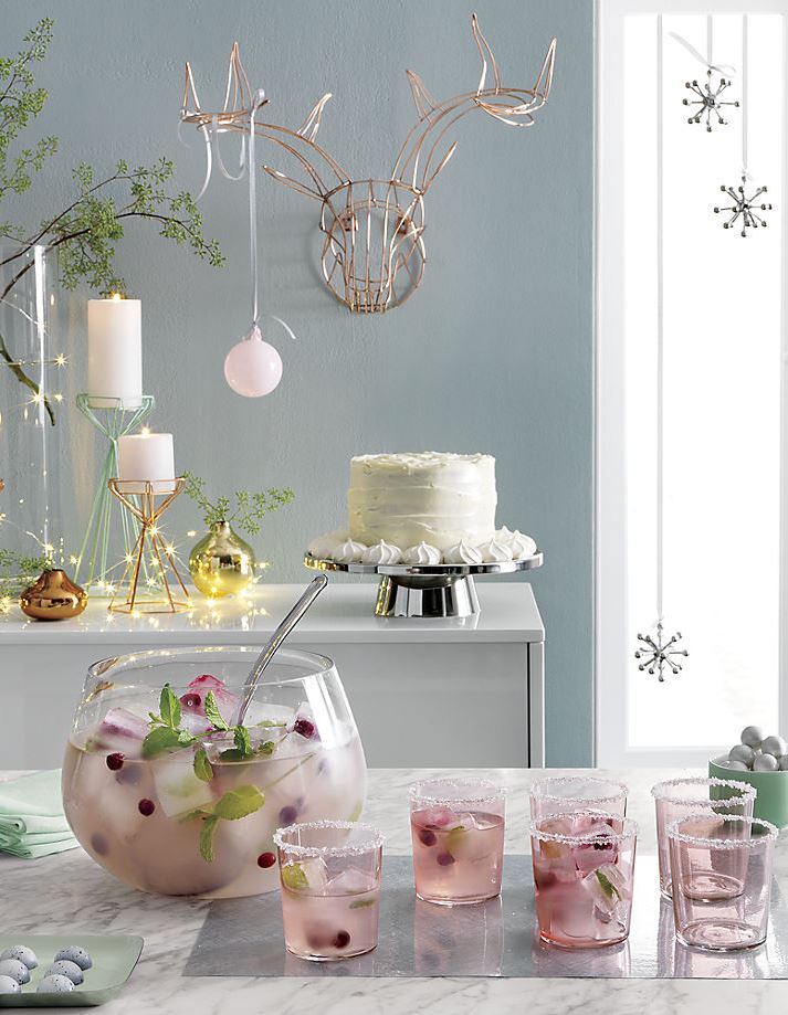Delicious holiday style in product photography from CB2