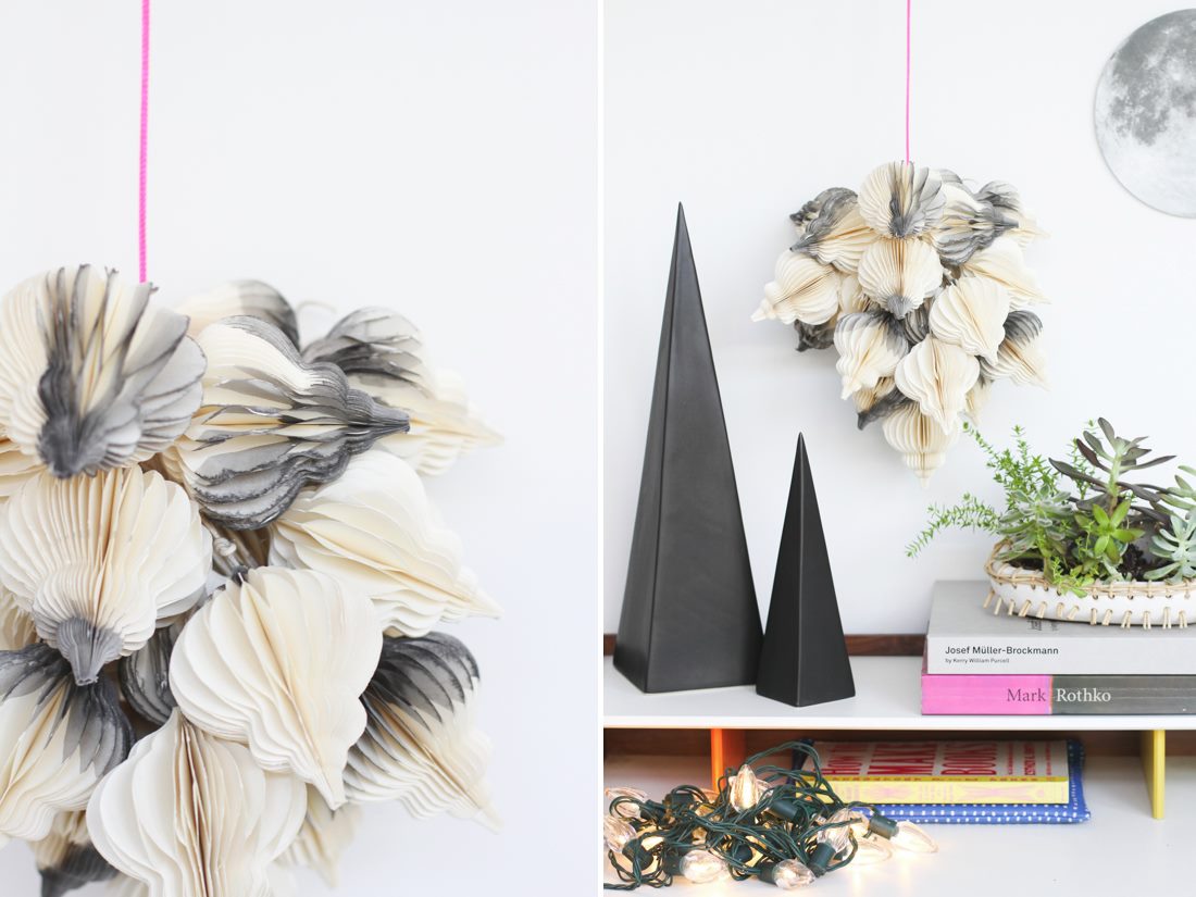 Dip-dyed hanging decor from Paper & Stitch
