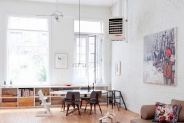 Franklin St. House: Classic Tribeca Loft Infused with Contemporary NYC Flair