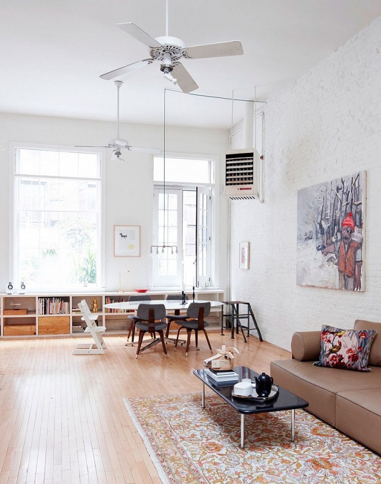Classic Tribeca Loft Infused with Chic NYC Flair by Søren Rose Studio