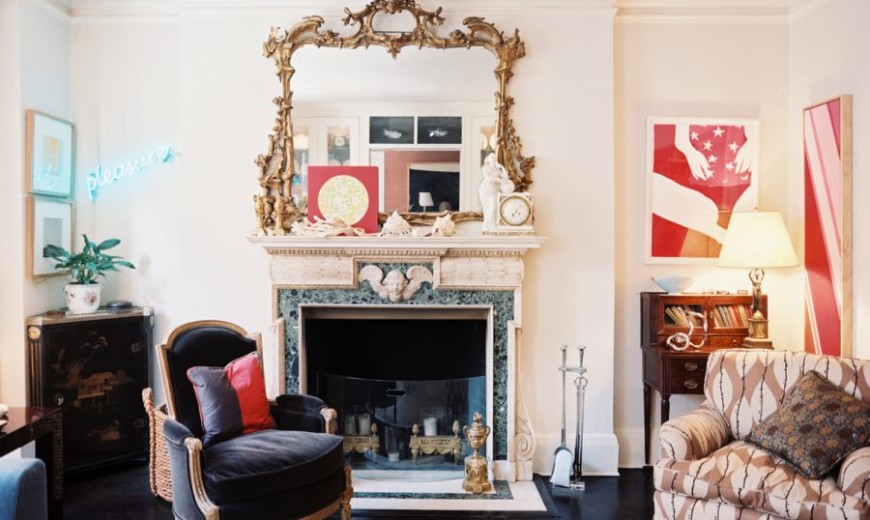 10 Rooms Showcasing the Beauty of a Marble Fireplace