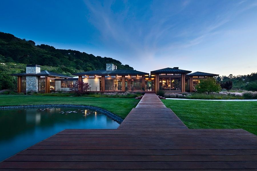 Idyllic Eckford Residence in Santa Barbara by NMA Architects