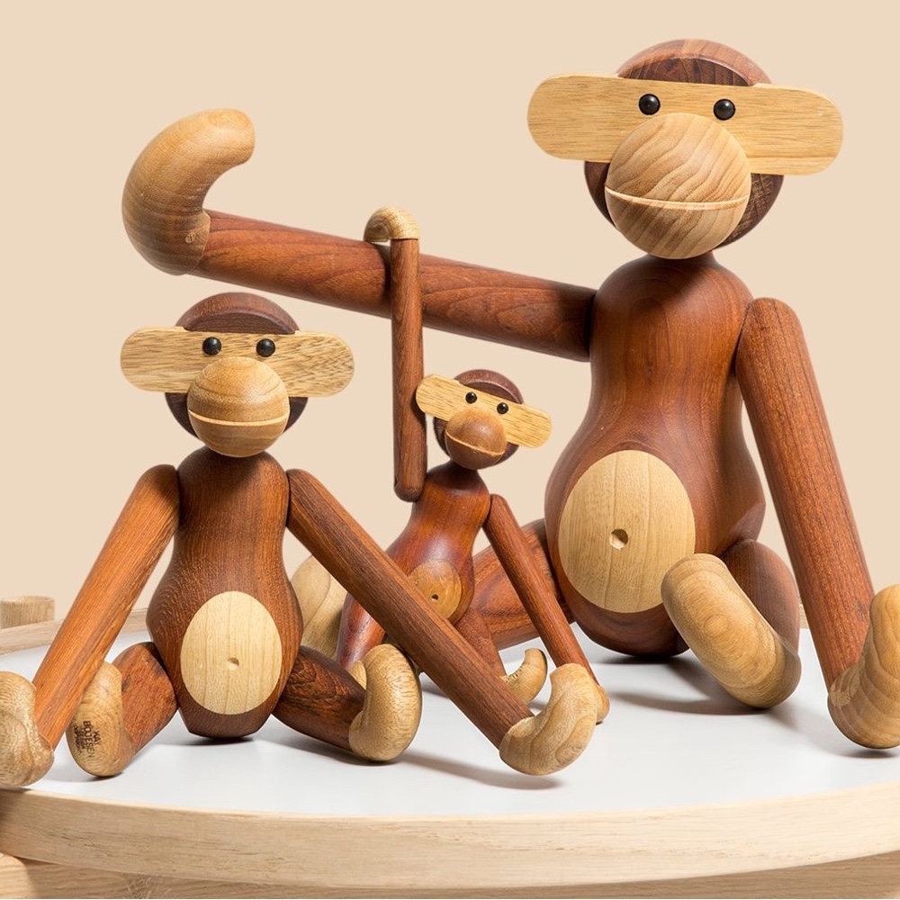 Kay Bojesen wooden monkey