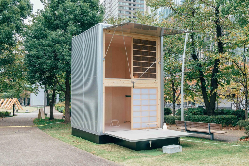 Konstantin Grcic prefab cabin for Muji