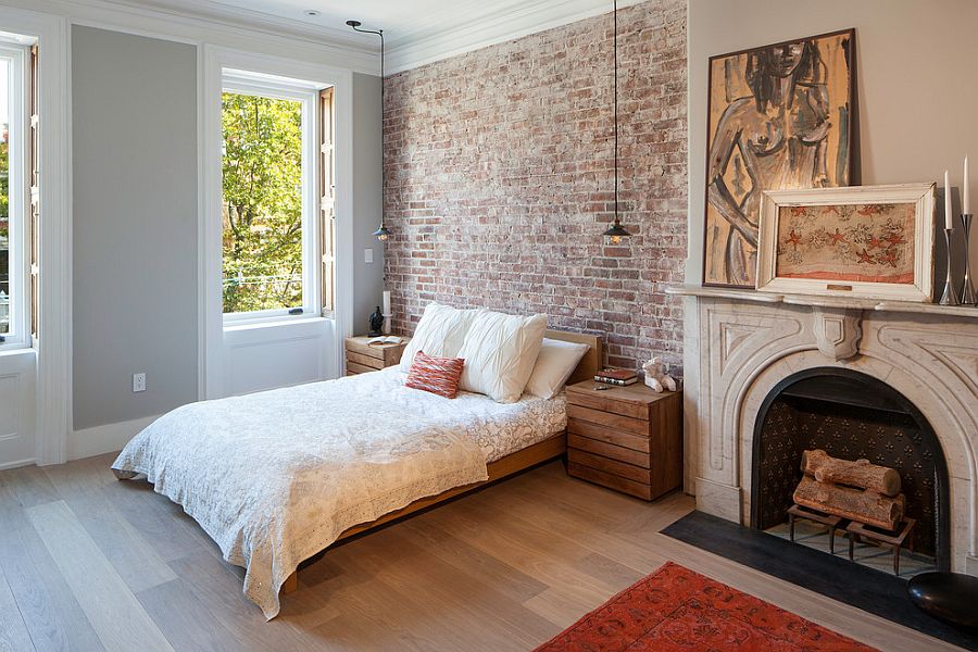 50 Delightful And Cozy Bedrooms With Brick Walls