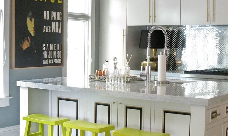 18 Brilliant Kitchen Bar Stools That Add a Serious Pop of Color