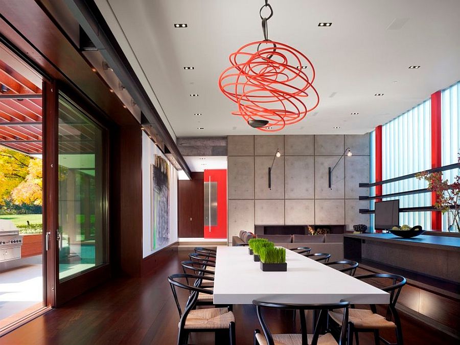 Light Up The Dining Room, Modern Light Fixtures Kitchen Table