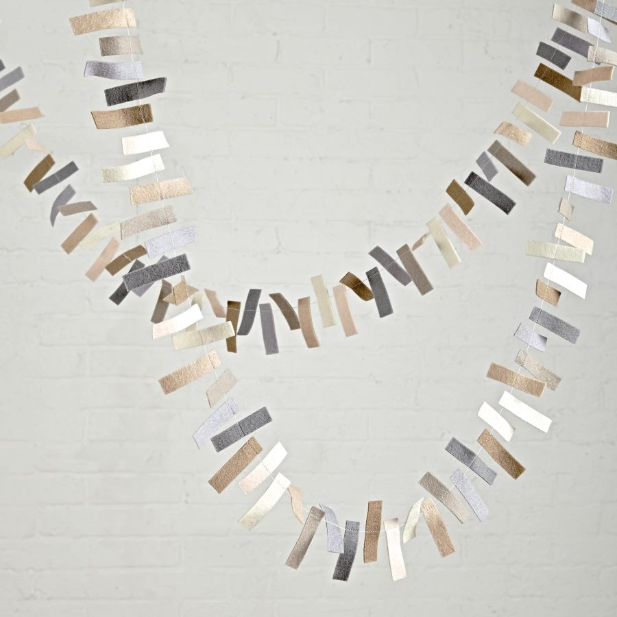 Modern garland from The Land of Nod