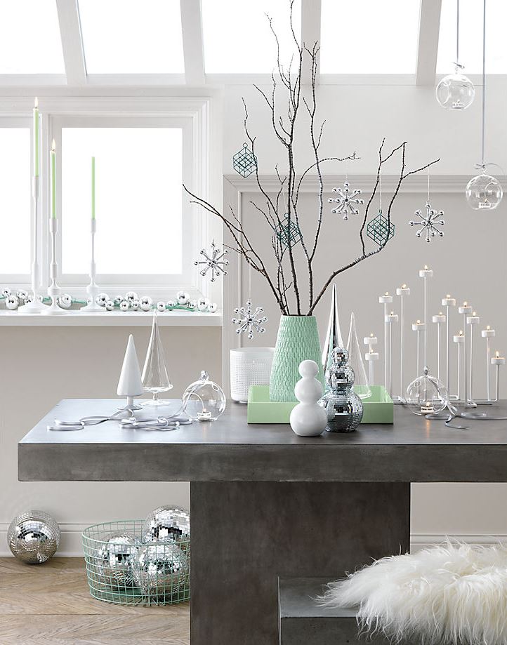 Modern winter wonderland from CB2