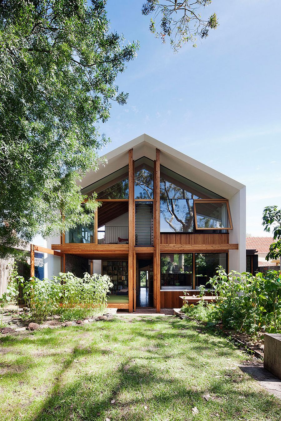 New rear addition of the traditional Aussie home inspired by a doll house