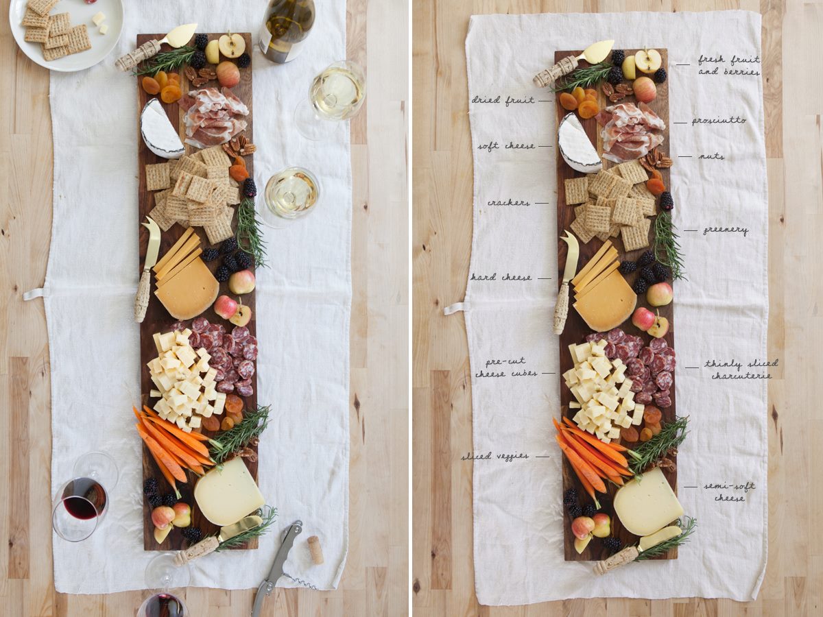 Scrumptious cheese plate idea from Oh Happy Day!