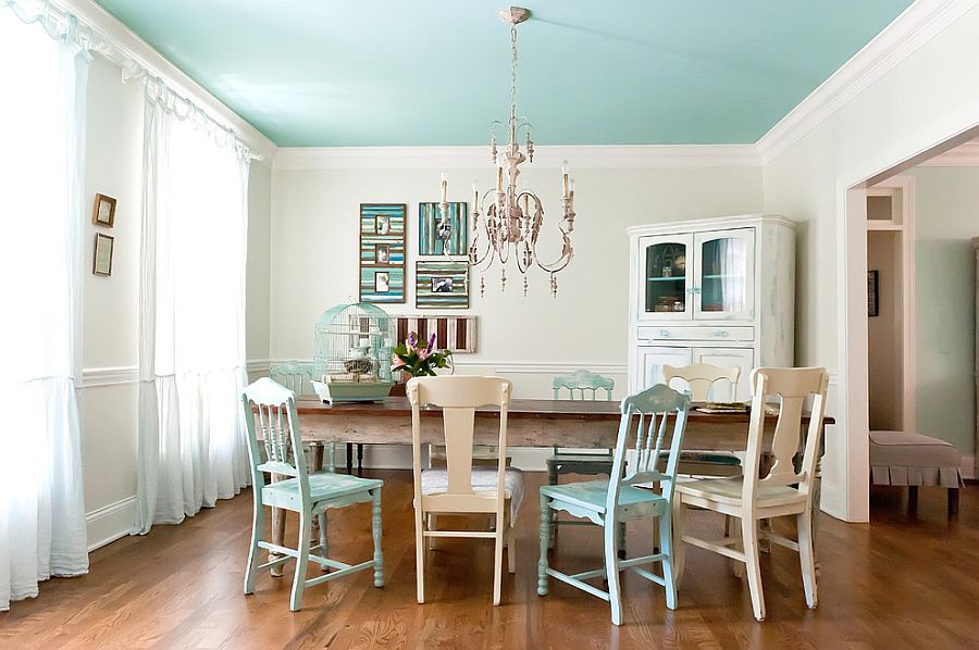 50 Cool And Creative Shabby Chic Dining Rooms