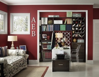 20 Home Offices That Turn to Red for Energy and Excitement