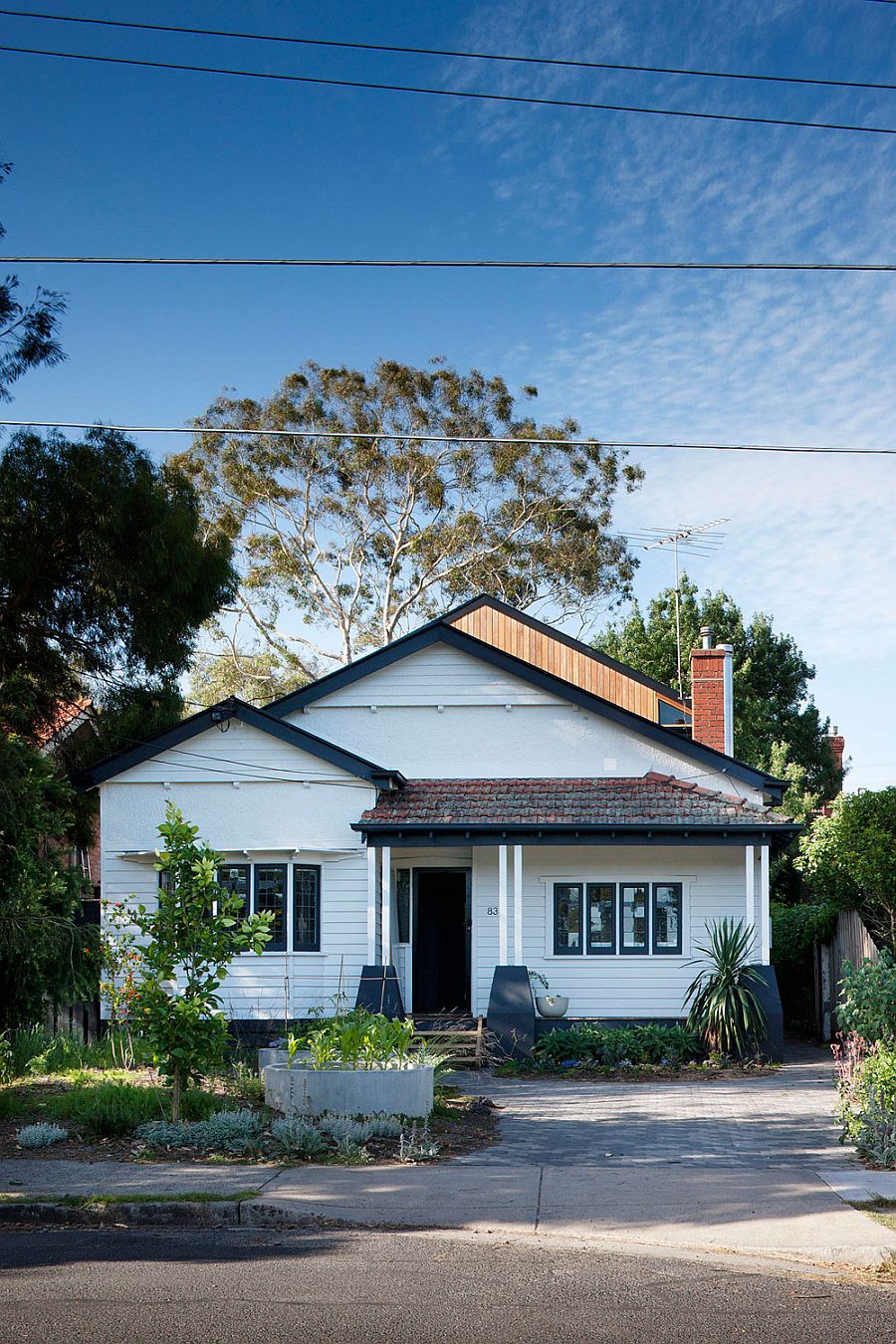 Street facade of Doll's House in Northcote, Australia